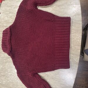 Free People My Only Sunshine Chunky Knit Sweater